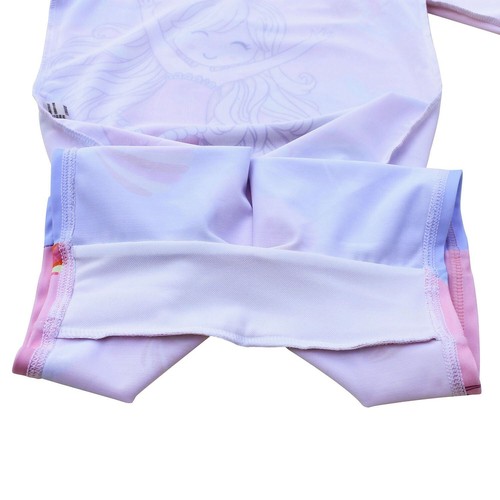 Toddlers Little Girls' One Piece Swimsuit Half Sleeves UV Protection Swimwear - Picture 3 of 5