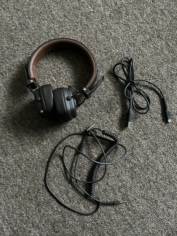 Major III Bluetooth On-Ear Headphones - Brown, photo 1 of 5