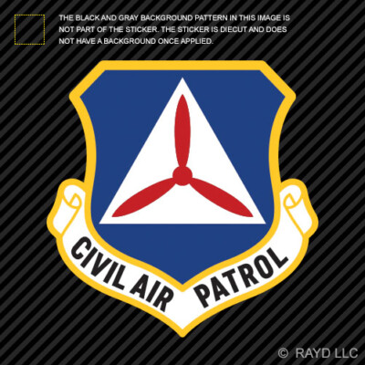 CIVIL Air Patrol Shield Sticker Die Cut Vinyl cap crest insignia | eBay