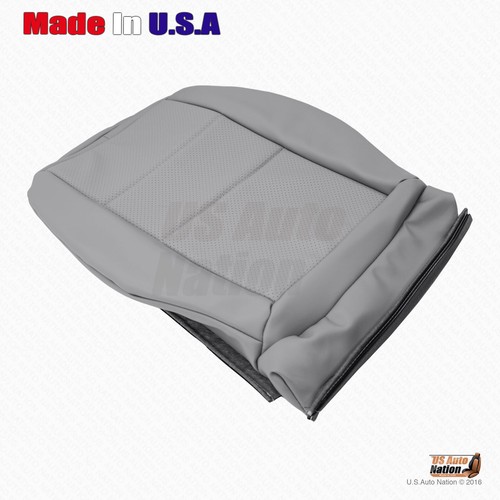 Fits 2008 2009 Mercedes Benz C250 C300 C350 Driver Bottom Vinyl Seat Cover Gray - Picture 8 of 11