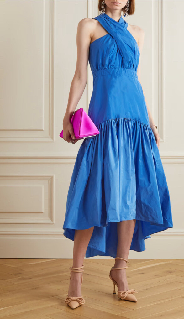 bluebell bridesmaid dresses Bluebell Bridesmaid Dress Matte Satin Size Large