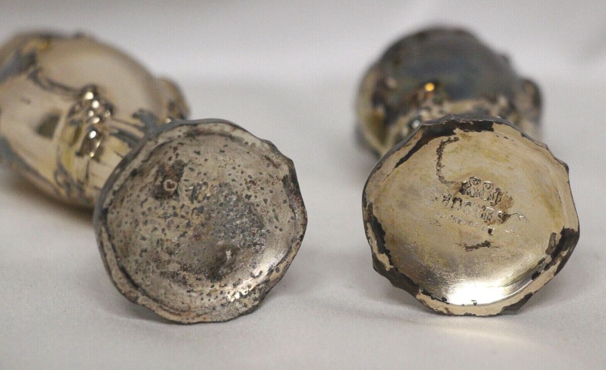 1881 Rogers Oneida Silver Plated Salt & Pepper Shakers | eBay 1881 Rogers Oneida Silver Plated Salt & Pepper Shakers | eBay