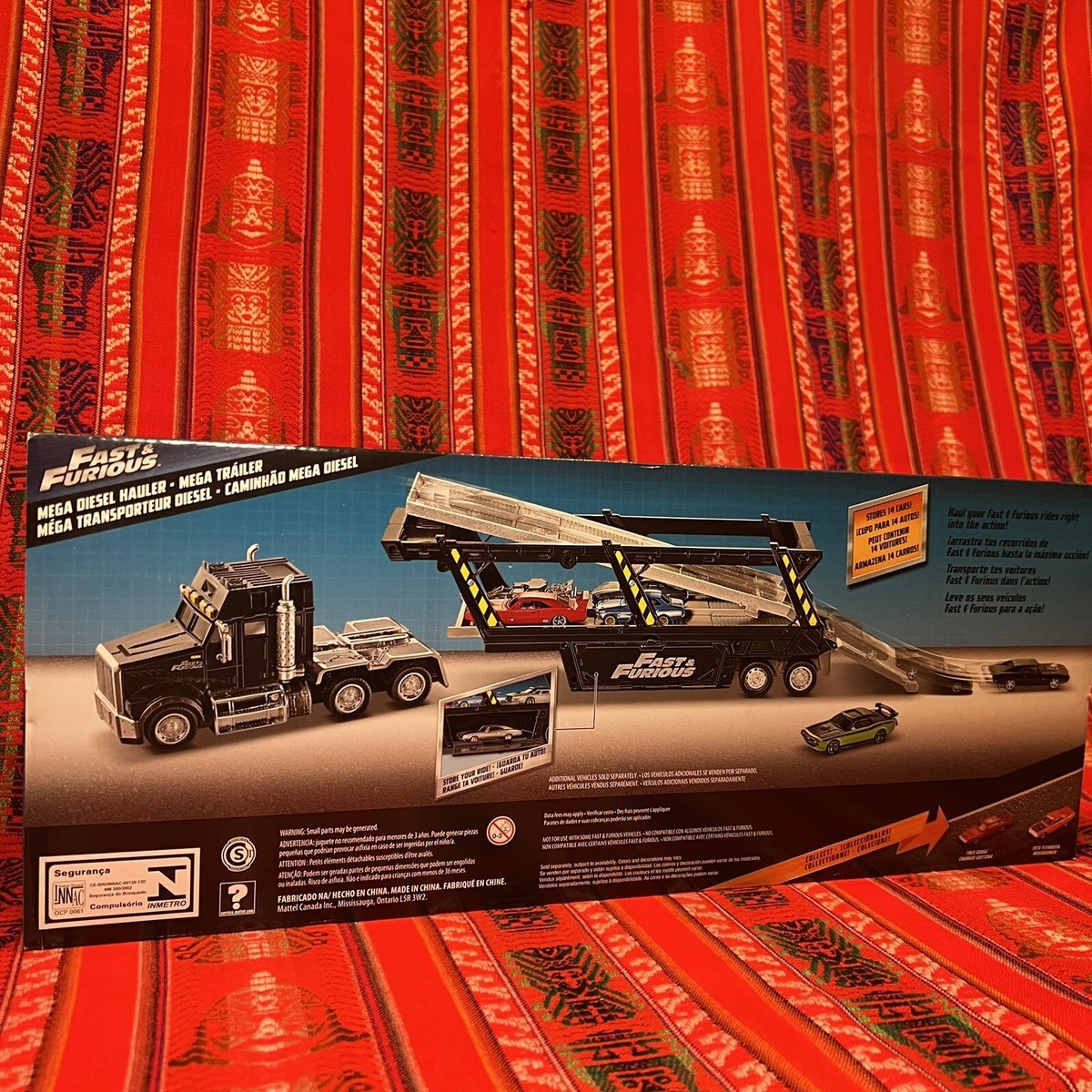 Mega Diesel Hauler 2016 Fast And Furious Mattel Excellent