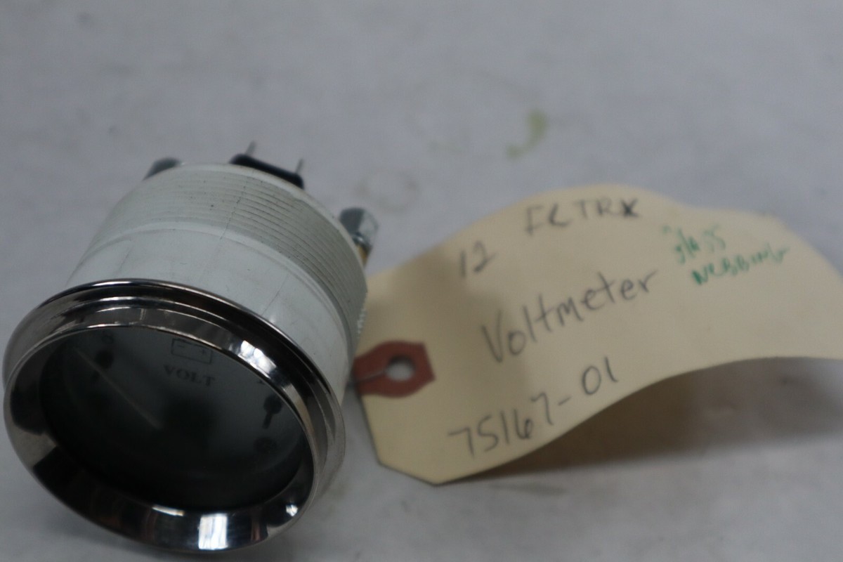 OEM Harley Davidson Volt Voltmeter Gauge 75167-01 | eBay