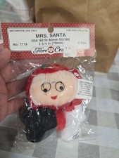 Fibre craft Mrs Santato use with 80mm globe no. 7719 XmasH 