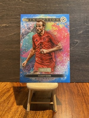 Harry Kane 2024/25 Topps Inception UEFA First XI Blue Parallel /49 FC Bayern