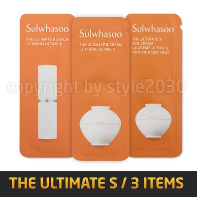 Sulwhasoo The Ultimate S Creme/Augencreme/Serum 1 ml (10 Stück ~ 100 Stück)