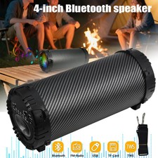 Wireless Portable Bluetooth Boombox Speaker Rechargeable Stereo System USB/TF/FM