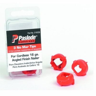 219236 16-Gauge Angled Finish Nailer No-Mar Tips