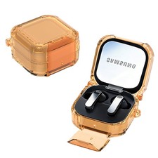 For Samsung Galaxy Bud 4 / Bud 4 Pro Shockproof Crystal Secure Lock Stand Case