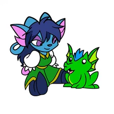 Neopets - *NEW* Roberta and Mortog Action Figure * AVATAR ITEM * - [Fast + Safe]