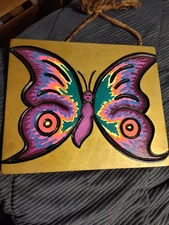 Small texture painting. 3D effect. Abstraction. Painting for your home design