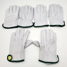 Wells Lamont Leather Driver Gloves Medium MD ANSI Level 3 Cut Resistant 3 Pair
