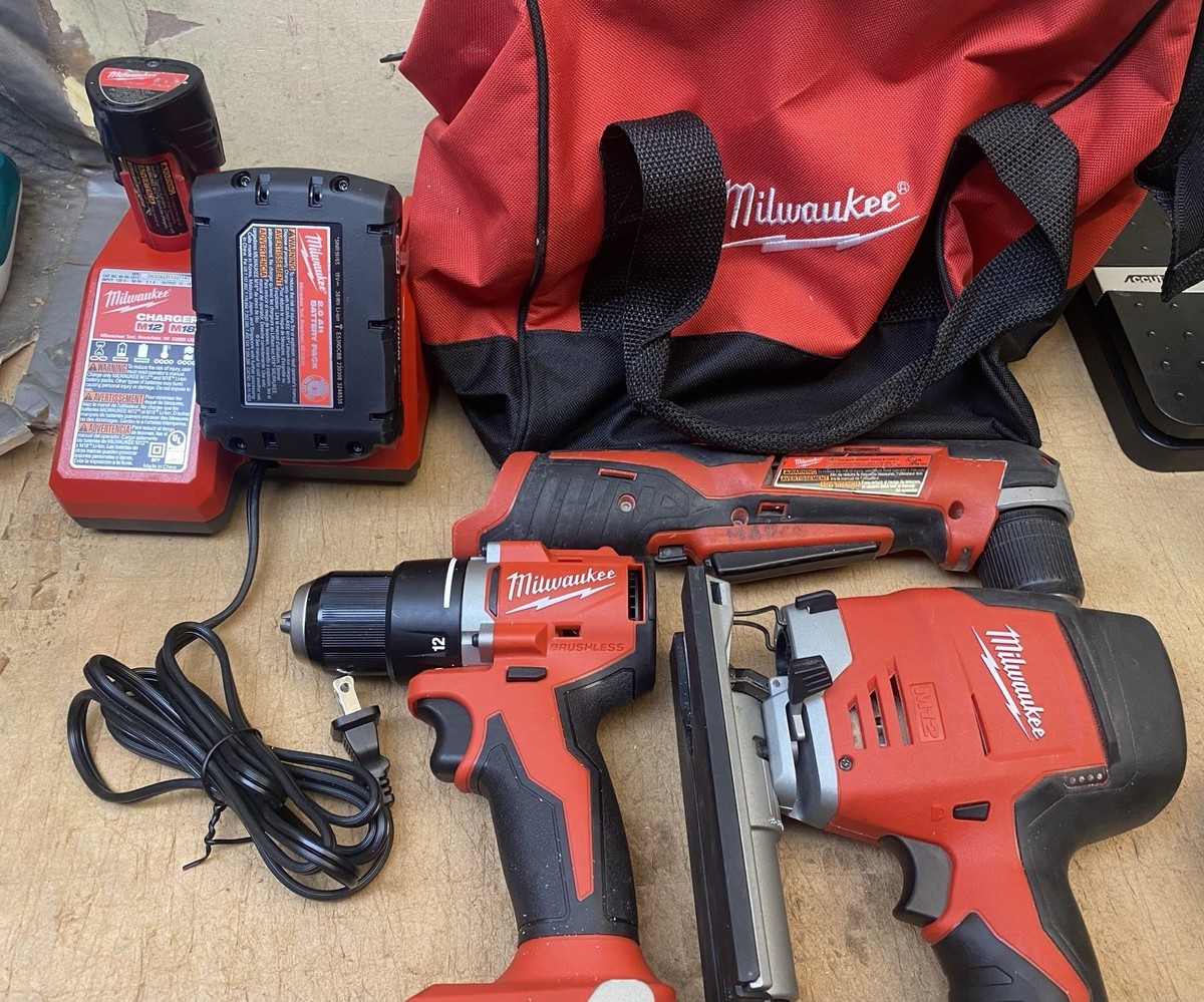 Milwauke Tool Set 2746-20/3601-20/2415-20 M18 AH and M12 AH