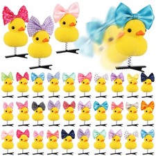 30 Pcs Duck Hair Clips Yellow Duck Hairpin Cartoon Animal Clips Gift for Wome...