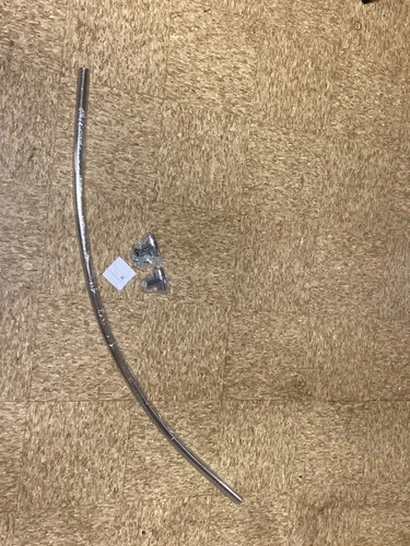 PROFLO PFCSR5CP 5' Stainless Steel Curved Shower Rod - Chrome - Picture 1 of 2