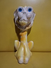 Vintage 1968 Crib Mates Lion Squeeze Toy Made In USA Works