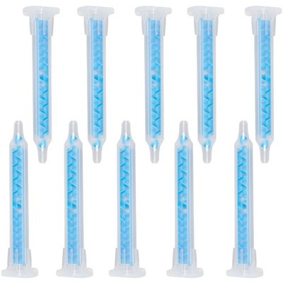 WEICON Quadro-Mischdüsen 10Stk Statikmischer Standardkartuschen transparent/blau