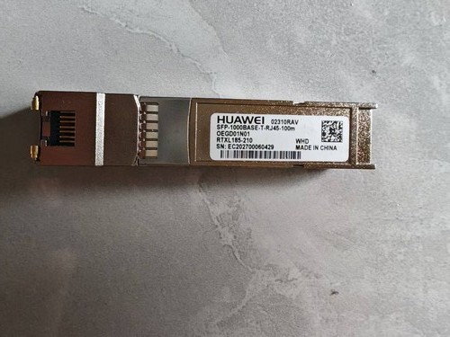 1pieces huawei SFP-1000BASE-T- RJ45-100m Transceiver Module Copper O/E Module