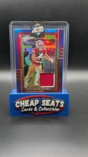 2025 Donruss Optic Christian McCaffrey Donruss Threads Blue