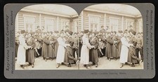 Photo:Russia Cossacks Dancing 1900s Stereo View Photograph