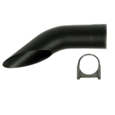 R7084 Curved Exhaust Extender - 3 3/4'' Fits Case