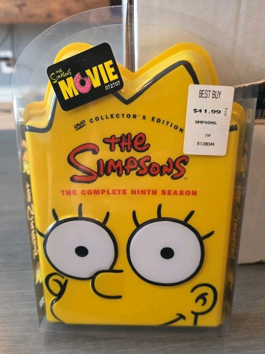 The Simpsons - The Complete Ninth Season Collectible Lisa Head