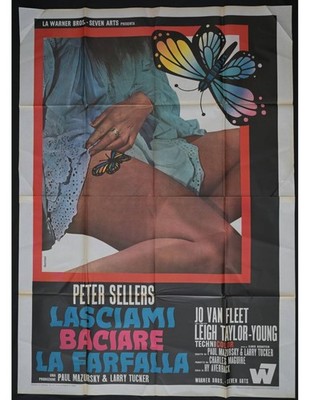 Poster A137 manifesto LASCIAMI BACIARE LA FARFALLA