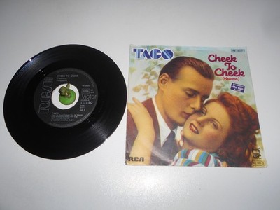 Taco - Cheek to Cheek (1982) Vinyl 7` inch Single Vg +++