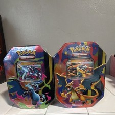 Pokémon Mega Charizard X & Y Tin Decks 2023 Foil Promo, Booster Packs, Code Card