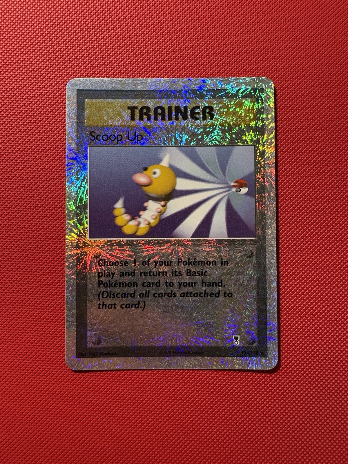 Scoop Up 104/110 Reverse Holo Rare Legendary Collection Pokemon Card MP