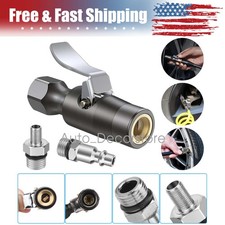 200psi Tire Inflator Lock-on Air Chuck Heavy-duty Compatible With Schrader Valve 200psi Tire Inflator Lock-on Air Chuck Heavy-duty Compatible With Schrader Valve
