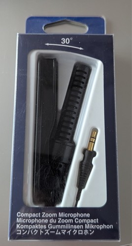 Compact Zoom Microphone Directional 3.5mm Audio New Sealed Olympus - 第 1/1 張圖片
