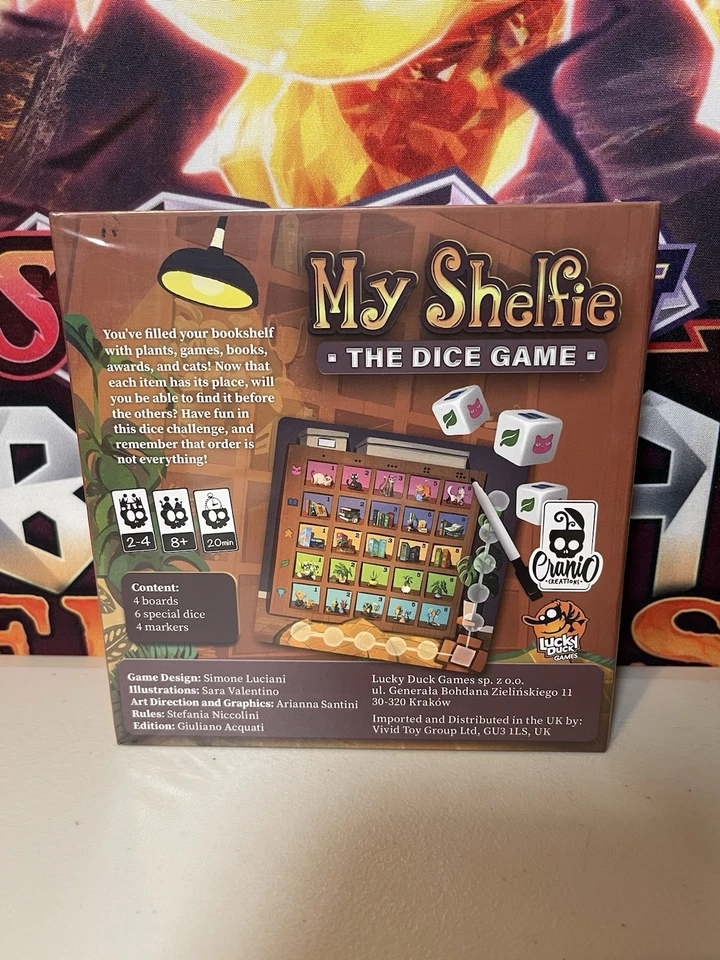 Factory Sealed My Shelfie: The Dice Game Lucky Duck Games - Image 2 of 2