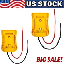 Power Connector DIY Battery Adapter Holder Dock For DeWalt 18V/20V Max Battery