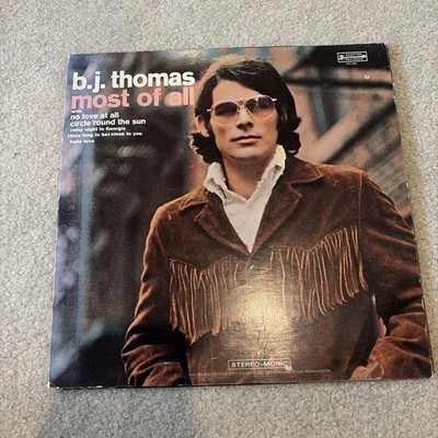 B.J. THOMAS MOST OF ALL (VG+) SPS-586 LP VINYL RECORD