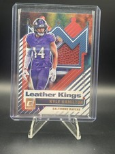 2025 Panini Donruss #LK-KHN Kyle Hamilton Leather Kings /425