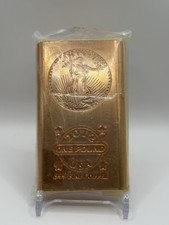 1 Pound Liberty Copper Bar .999 Fine
