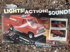 Vintage 1978 Revell Paramedic Van Model With Lights-action-sound