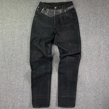 VTG Rockies Jeans Womens 28x34 Rocky Mountain Black 80's Rodeo Bareback Western