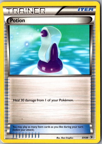 Potion 37/39 XY Kalos Starter Set Pokemon Trainer Card