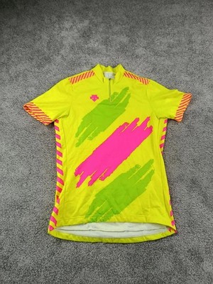 Downhill Herren Fahrrad Trikot Gr. M -36 7859 Radsport Straße Atmungsaktiv Retro Flu