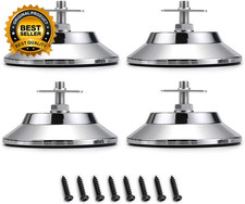 4 PCS Billiard/Pool Table Leg Levelers Leveling Risers for Football/Socce