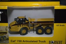 Norscot Cat 730 Articulated Die Cast Truck 55130 1:87 Scale 2003 New in Box