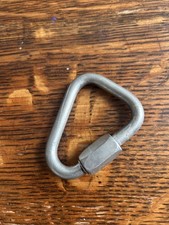 Ex MOD /| Maillon Rapide DELTA 10mm Permanent Locking Carabiner