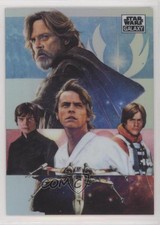 2021 Chrome Star Wars Galaxy Refractor Carlos Cabaleiro Luke Skywalker #91 0h5f