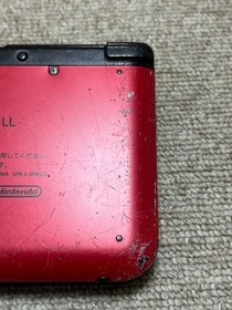 3DS LL XL red  black Japan Nintendo Console Japanese B187