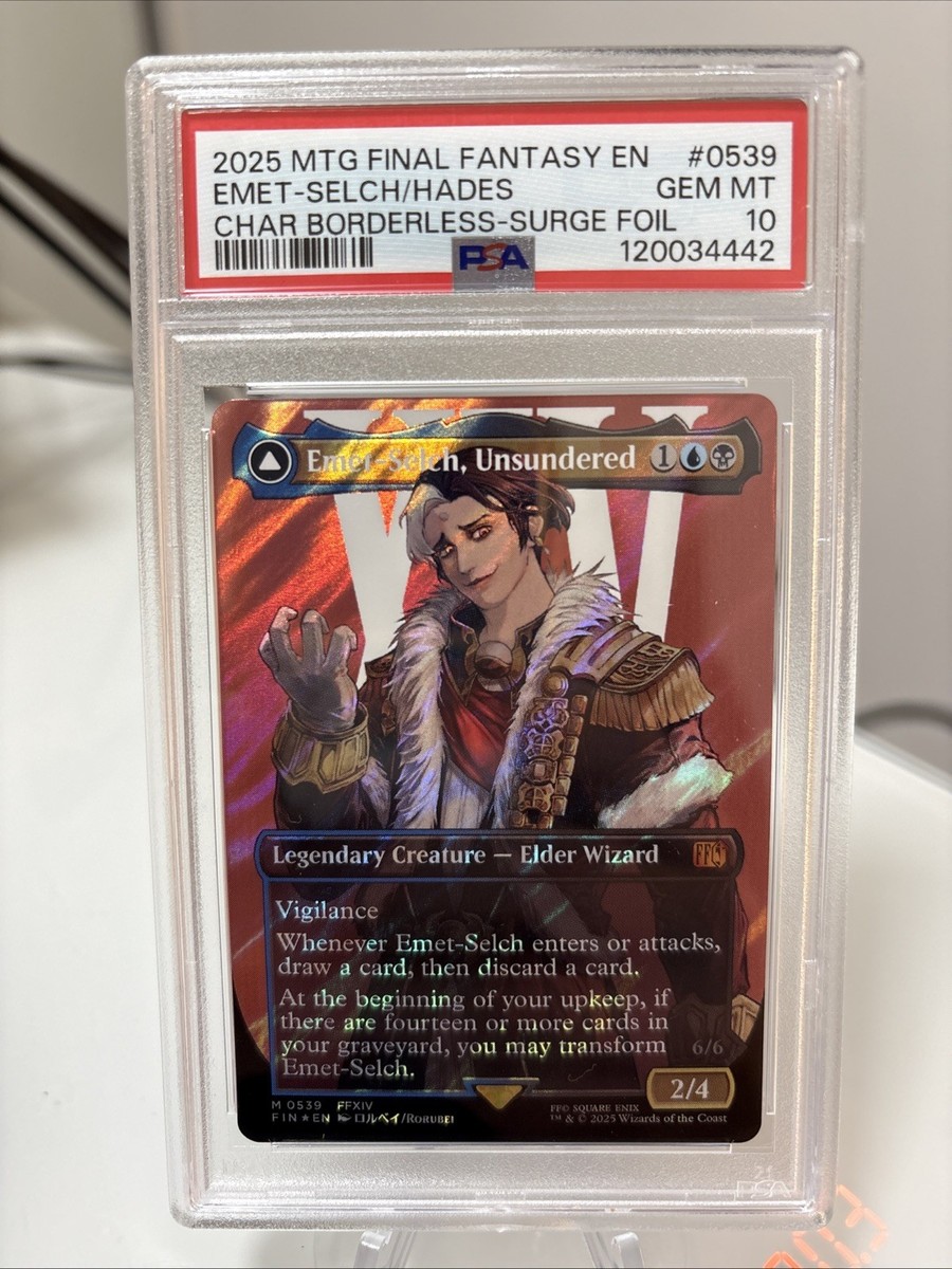 MTG/拡張/foil/エメトセルク/Emet-Selch,Unsundered FOIL EMET-SELCH, UNSUNDERED Final Fantasy FIN Magic MTG MINT