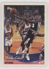 1993-94 Topps Inside Stuff Promo Sheets Singles Dale Ellis #135 7y8