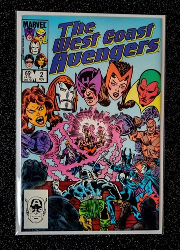 Vintage Marvel Comics The West Coast Avengers #2 First Print 1985 Classic Cover